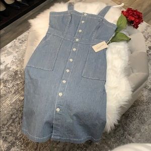 NEW! Striped Farmer’s Dress Blue & White